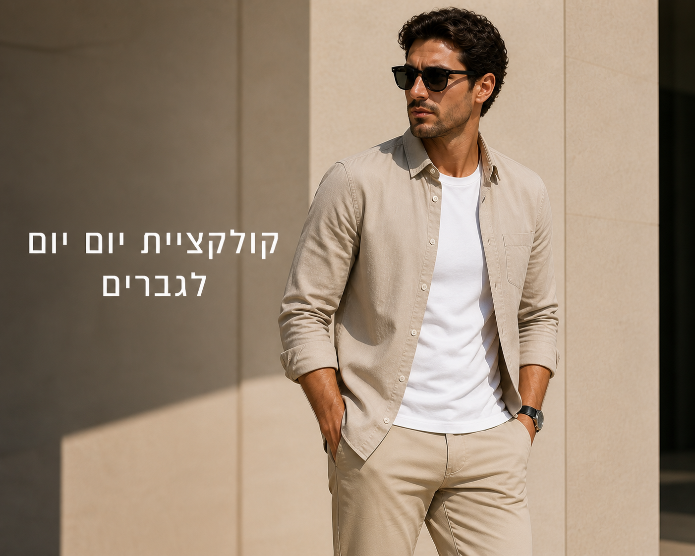 בגדים יום יום לגברים